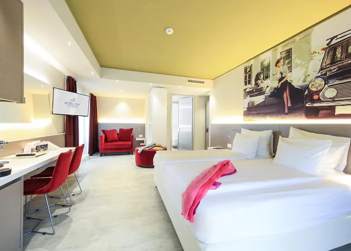 فندق Hotel City Locarno 3*